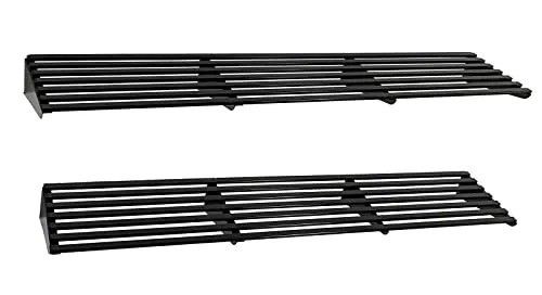 TPSHKE Garage Wall Shelves 17in x 72in 2-Pack, 1000LBS,Wall Shelf Garage Storage Rack , Black