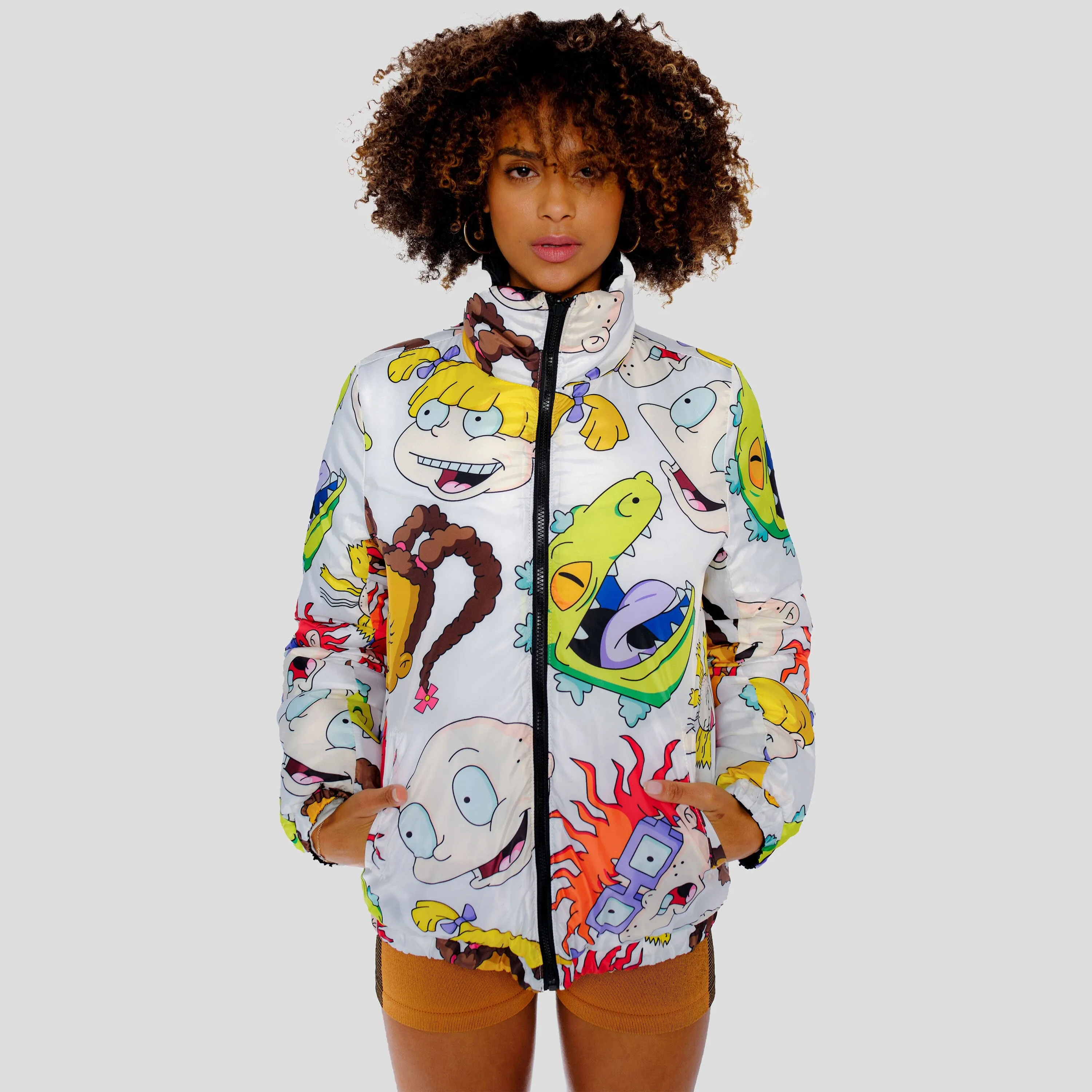 Women's Rugrats Reversible Cire Puffer Jacket - FINAL SALE